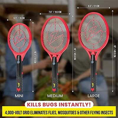 BLACK+DECKER Bug Zapper Tennis Racket, Battery Powered Zapper, Mosquito and  Fly Swatter, Black - Yahoo Shopping