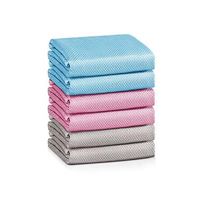 Nano Streak Free Magic Microfiber Cleaning Cloths Easy Clean Nanoscale,Fish  Scale Window Mirror Glass Car Stainless Steel Cleaning,Lint Free Dish cloth  Wine Glass Polishing Towel,Reusable,Pack 6,Mix - Yahoo Shopping