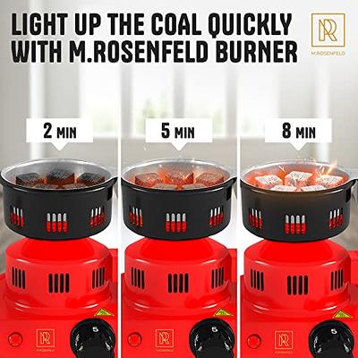 Premium Hookah Coal Burner - Red Burner for Hookah 450W – FIRE Tower  Multipurpose Electric Stove for Hookah coals Burner for Shisha, Free Hookah  Tongs, overheat Protection, Hookah Charcoal Burner - Yahoo Shopping