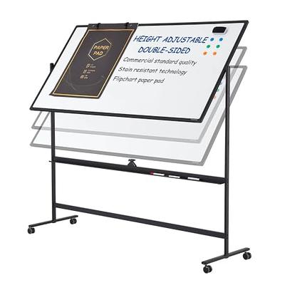 Mobile whiteboard stand 120x240cm