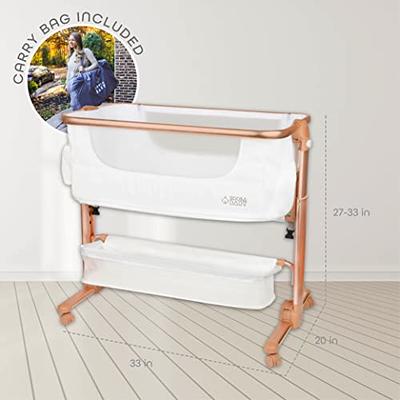 Bedside Baby Bassinet - UpwardBaby Co Sleeper for Newborn and Infants Great  Portable Travel Crib []