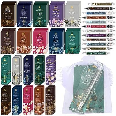  Yeaqee 70 Pcs Bible Verse Pens Christian Pens