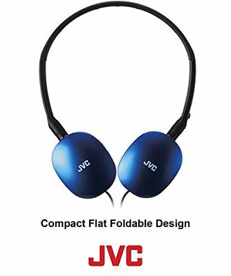 JVC Powerful Sound on Ear Wired Headphones - Blue