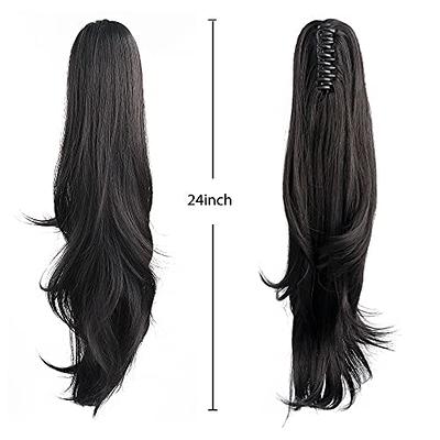 HSPJHTM Ponytail Extension, Black Hair Extensions Ponytail