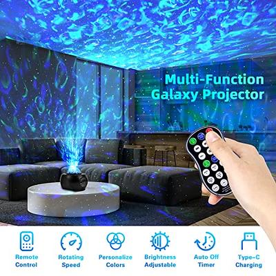 Galaxy Projector, Star Projector Night Light with Remote Control, Music  Speaker and Timer Ocean Wave Light, LED Mini Disco Ball Light Dad Birthday  Gift for Kids Adults Teen Bedroom Decoration - Yahoo