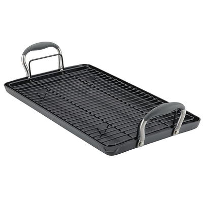 Anolon Advanced Home Hard Anodized 12.5 Divided Grill Pan - JCPenney