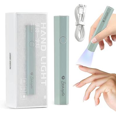 ANGNYA Mini UV LED Nail Lamp,Mini UV Light for Gel Nails Nail