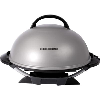 George Foreman Beyond Grill 7-in-1 Electric Indoor Grill and 6 Quart Air  Fryer, Black, MCAFD800D