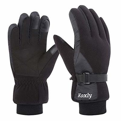 Koxly Winter Gloves Waterproof Windproof 3M Insulated Gloves 3