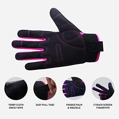 HANDLANDY Utility Work Gloves Women, Flexible Breathable Yard Work