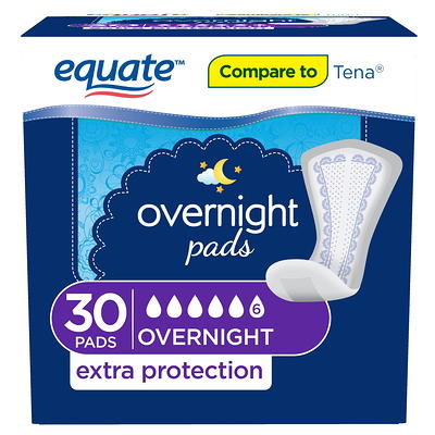 Equate Options Moderate Absorbency Regular Length Pads Value Pack