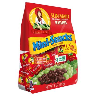 Raisinets, Dark Chocolate Covered California Raisins, Movie Theater Candy  Box, 3.1 oz each, Bulk 15 Pack