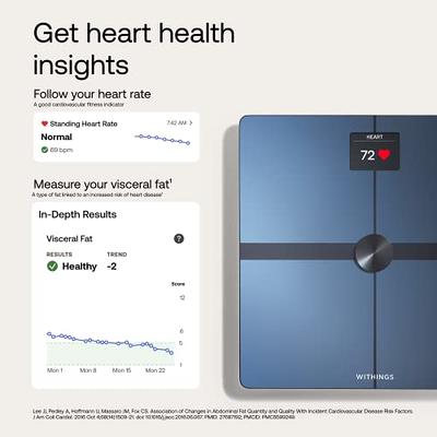 Withings Body Smart - Advanced Body Composition Wi-Fi Scale - Black