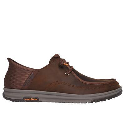 Skechers Men's Slip-ins Relaxed Fit: Melson 2 - Orvano Sneaker, Size 9.5, Brown