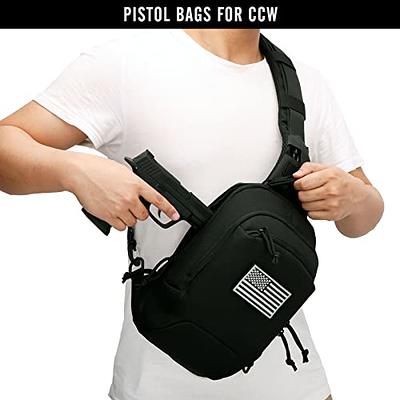 CANTLOR Men Small Sling Bag Crossbody Backpack Travel Daypacks Chest Pack  Lightweight Outdoor Shoulder Bag One Strap