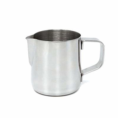 Dailyart Milk Frothing Pitcher 8 Oz/250ml - 304 Stainless Steel Milk  Frother Cup with Special Dripless Spout and Scale, Espresso Machine  Accessories, Milk Steaming Pitcher for Cappuccino, Latte Art - Yahoo  Shopping