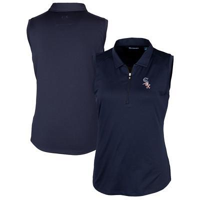 Texas Rangers Cutter & Buck Forge Eco Heathered Stripe Stretch Recycled Polo  - Heather Gray