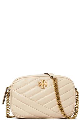 Tory Burch Small Kira Stripe Bombe Convertible Shoulder Bag in Blanc  /Orange Citrine at Nordstrom - Yahoo Shopping