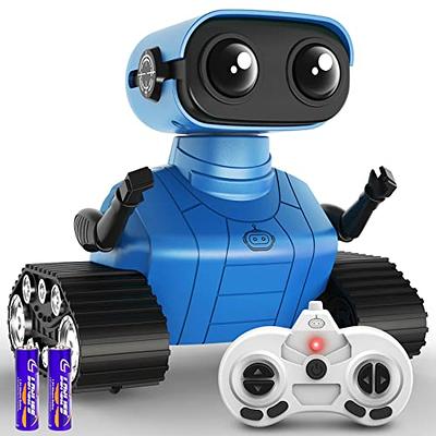 OBEST Robot Toy for Kids, Remote Control Robot Toy with Music and LED Eyes,  Singing, Dancing, Rechargeable Remote Control Robot, Suitable for 3 4 5 6