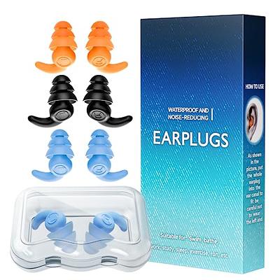 Softvox Ear Plugs for Swimming, Upgraded Custom-fit Swimmers Ear Plugs for  Women Men Adults, Waterproof Reusable Silicone Swim Earplugs for Water Pool  Shower Bathing Surfing Snorkeling & Water Sports : : Sports