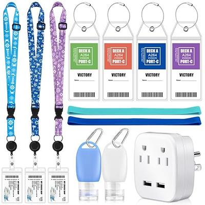 15 Pieces Cruise Lanyards Retractable Cruise Ship Lanyards with Power Strip  Luggage Tags for Cruise Carnival Trip (Simple Style) - Yahoo Shopping