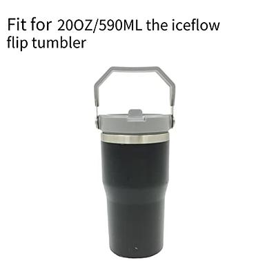 LID ONLY) STANLEY THE ICEFLOW FLIP STRAW TUMBLER 20 oz Black NO