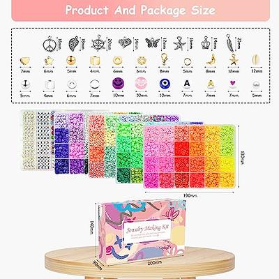  LEUCHTAMOR 96 Colors Clay Beads Bracelet Making Kit,15000Pcs  Polymer Heishi Beads with Charms for Jewelry Making, DIY Arts Friendship  Crafts Gifts for Girls : Arts, Crafts & Sewing