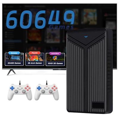  Retro Game Console with Built in 4280 Top Games, Emulator  Console Compatible with PS4/PS3/PS2/WII/WIIU/PSP, 2TB External Hard Drive  with LaunchBox System, Portable Game HDD with 18 Emulators : Video Games