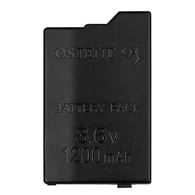 PSP 2000/3000 Battery, 2000mAh 3.6V Lithium Ion New Upgrade High Capacity  Battery Pack for Sony PSP 2000/3000 PSP-S110 Console PSP-3001 PSP-3002