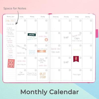 Legend Planner Jan 2024 – Jan 2025 Dated Weekly & Monthly Planner to Hit  Your Goals, Increase Productivity & Live Happier. Organizer Notebook 