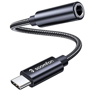 USB Type C To 3.5mm Female Headphone Jack Adapter,USB C To Aux Audio Dongle  Cable Cord Compatible,Usb C Male To 3.5mm Female Headphone Jack Works Well  With All Type-C Devices: GalaxyS23 S23+