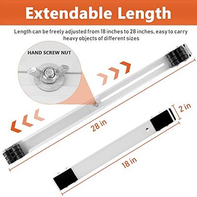 Exttlliy Heavy Duty Base Appliance Rollers Pair Upgrade Move Tools