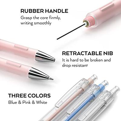  Nicpro 2 PCS Mechanical Pencils 0.5mm & 0.7 mm with Case,  MP1000 Metal Artist Pencil Set with 4 Tubes HB Lead Refills, 2 Erasers, 9  Eraser Refills For Art Writing