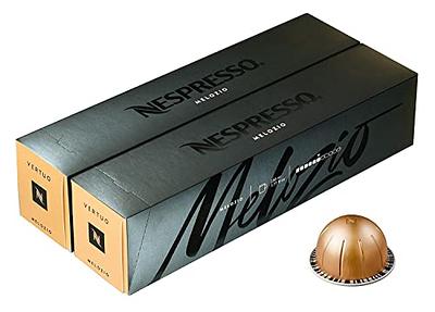 Nespresso Capsules VertuoLine Double Espresso Chiaro Medium Roast Espresso  Coffee 30 Count Coffee Pods Brews 2.7 Ounce