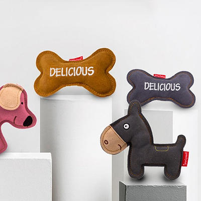 Pet Dog Squeaky Plush Toy - Boredom Buster - Tear-Resistant - ApolloBox