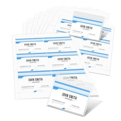 8 Sizes Thermal Laminating Pouches Clear Laminating Sheets Plastic Paper  Laminator Pouches for Letter Photo Card Notecard ID Badge and Business Card