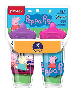 Playtex stage 3 Paw Patrol Girl Movie insulated sippy cup 9 Oz. 2pk