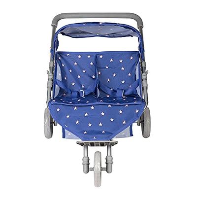 Adora Stylish and Trendy Twin Jogger Baby Doll Stroller with Adjustable Sun  Cover, Doll Accessory Storage, Fits Most Dolls, Plush Toys and Stuffed  Animals up to 16” - Starry Night - Yahoo Shopping