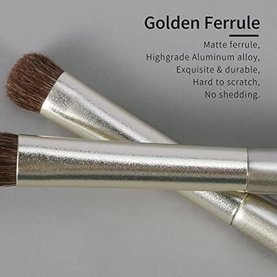 Natural Pony Hair Eye Shadow Brush by ENZO KEN, Medium Smudge Eyeshadow  Brush, Shader Eye Shadow