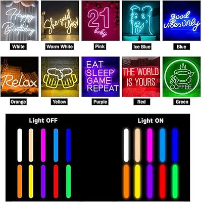 Custom Neon Sign for Wall Decor Personalized Dimmable LED Neon