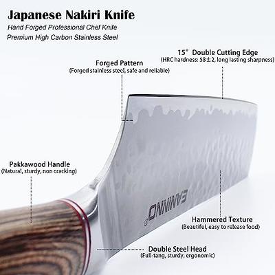 imarku 7-Inch Nakiri Vegetable Knife