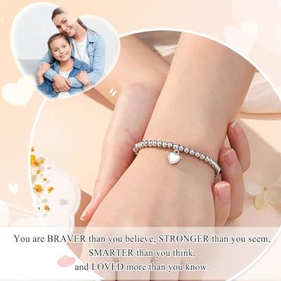 UPROMI Valentines Day Gifts for Daughter, To My Daughter Bracelet Gifts  from Mom Birthday Easter Stuffers Confirmation Gifts for Daughter Teen  Teenage Girls Teens Christmas - Yahoo Shopping