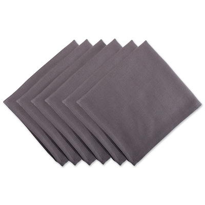 T-fal Gray Coordinating Flat Waffle Weave Cotton Dish Cloth Set of 8 94854  - The Home Depot