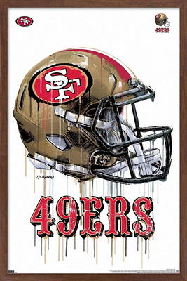 NFL Los Angeles Rams - Drip Helmet 20 Wall Poster, 22.375 x 34