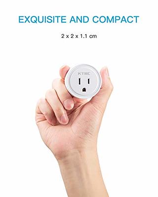 Smart Plug WiFi Outlet Work with Apple HomeKit, Siri, Alexa, Google Home,  Refoss Smart Socket with Timer Function, Remote Control, No Hub Required,  15A, 2 Pack 2 2 pack 