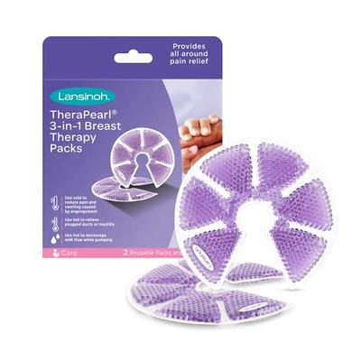 Lansinoh Breast Therapy Packs with Soft Covers, Hot and Cold