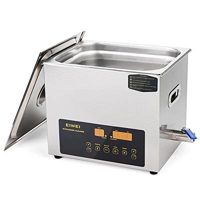 VEVOR Ultrasonic Cleaner with Digital Timer and Heater 15 L/3.30 gal. Professional Ultrasonic Clean Machine 40 kHz