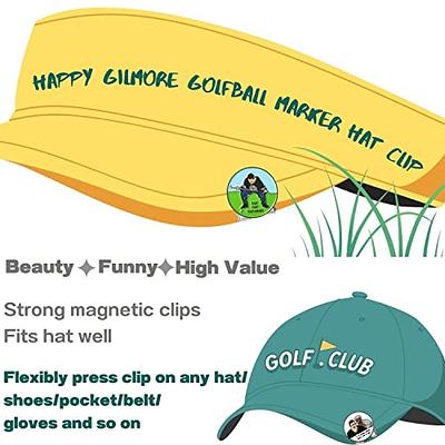 Artpreti Golf Ball Marker with a Standard Magnetic Hat Clip, Funny Golf  Ball Marker Hat Clip