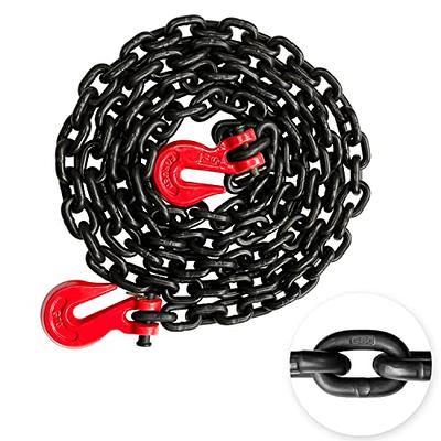 YATOINTO G80 Binder/Safety Chain 5/16 Inch x 10 Foot Transport Binder Chain  with Clevis Grab Hooks 4,900 lbs Safe Working Load Logging Chain for  Transporting Towing Tie Down Binding Equipment - Yahoo Shopping