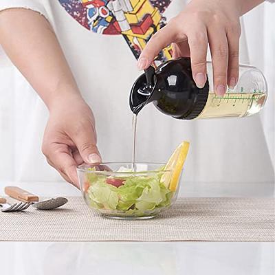 Salad Dressing Shaker Container 200ml Salad Dressing Mixing Bottle